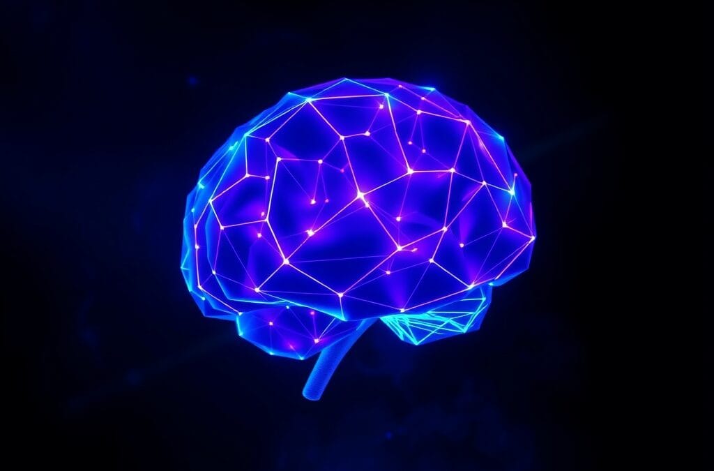 Illustration IA : cerveau numérique représentant Gemini 3.1 Pro de Google