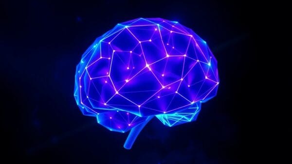 Illustration IA : cerveau numérique représentant Gemini 3.1 Pro de Google