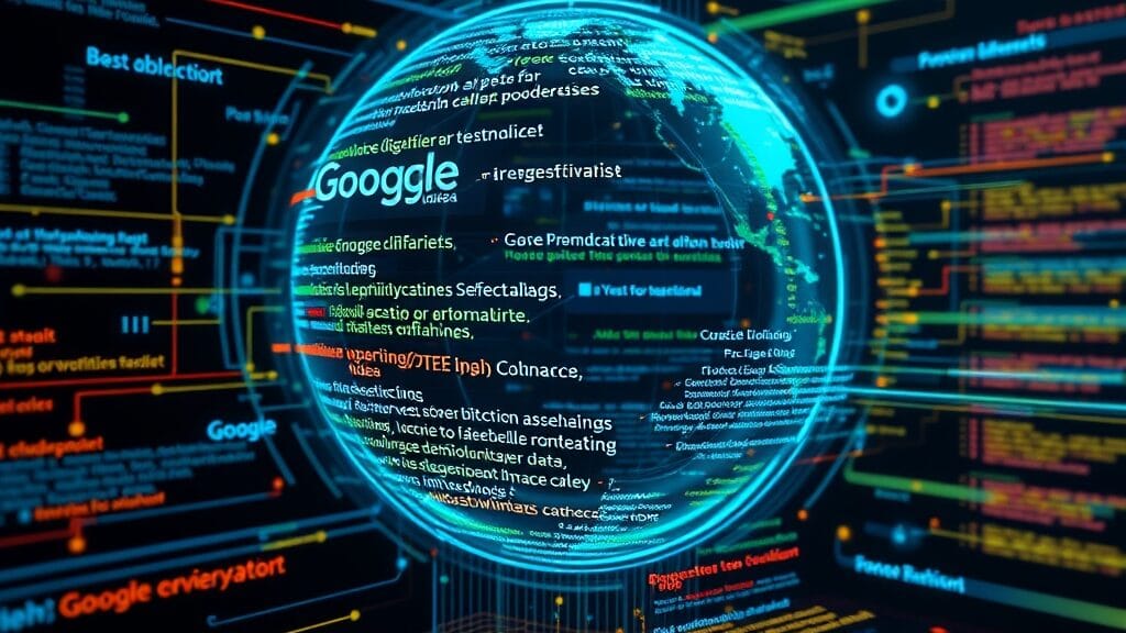 Interface multimodale Gemini 3.1 Ultra avec flux texte audio vidéo convergents