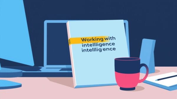 Le livre Co-Intelligence d'Ethan Mollick sur un bureau